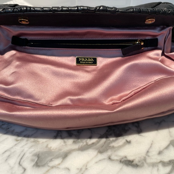 Authentic Vintage Parada Lambskin Baguette Clutch - Picture 9 of 16